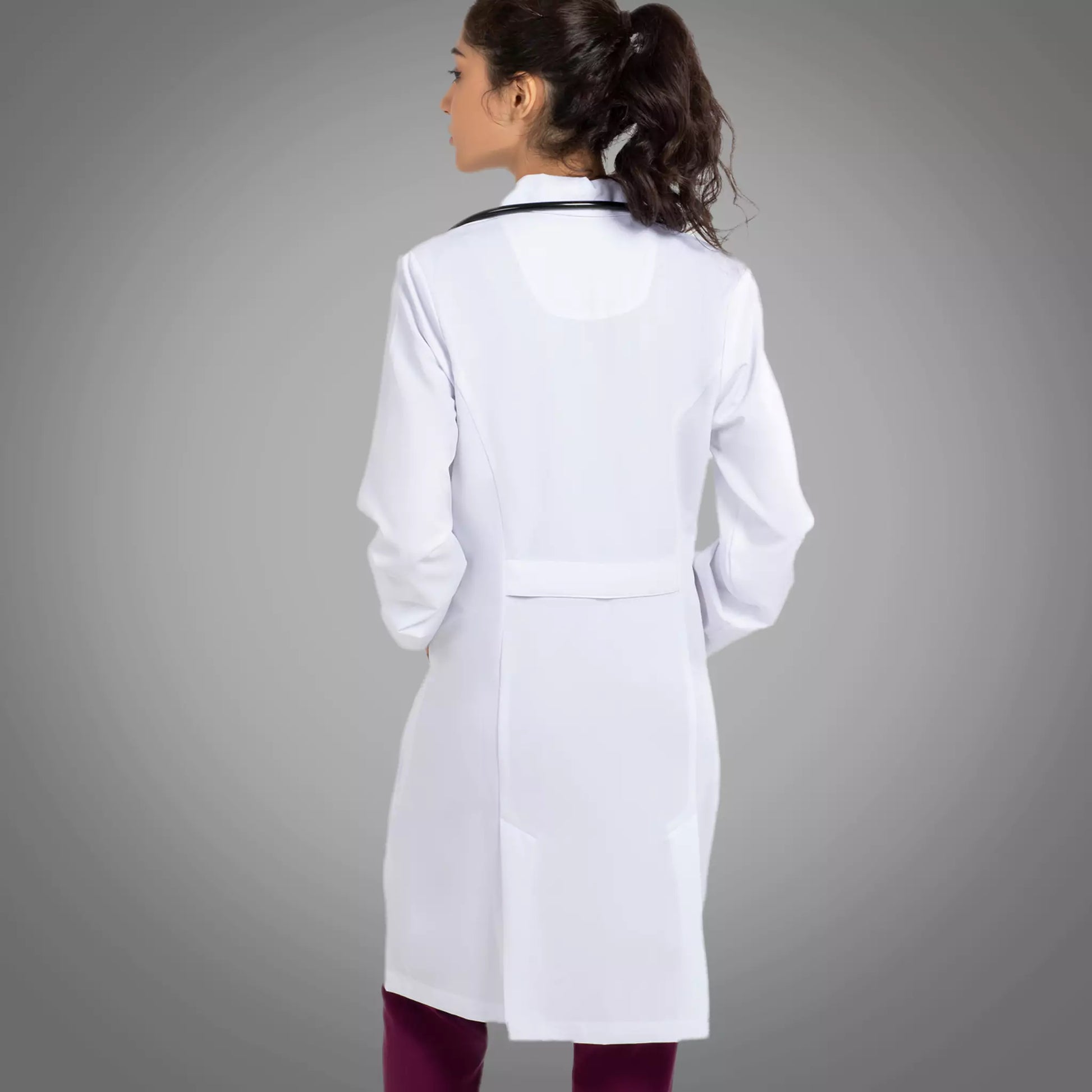 Greys Anatomy Signature 35" Womens Lab coat 2402 - scrubn