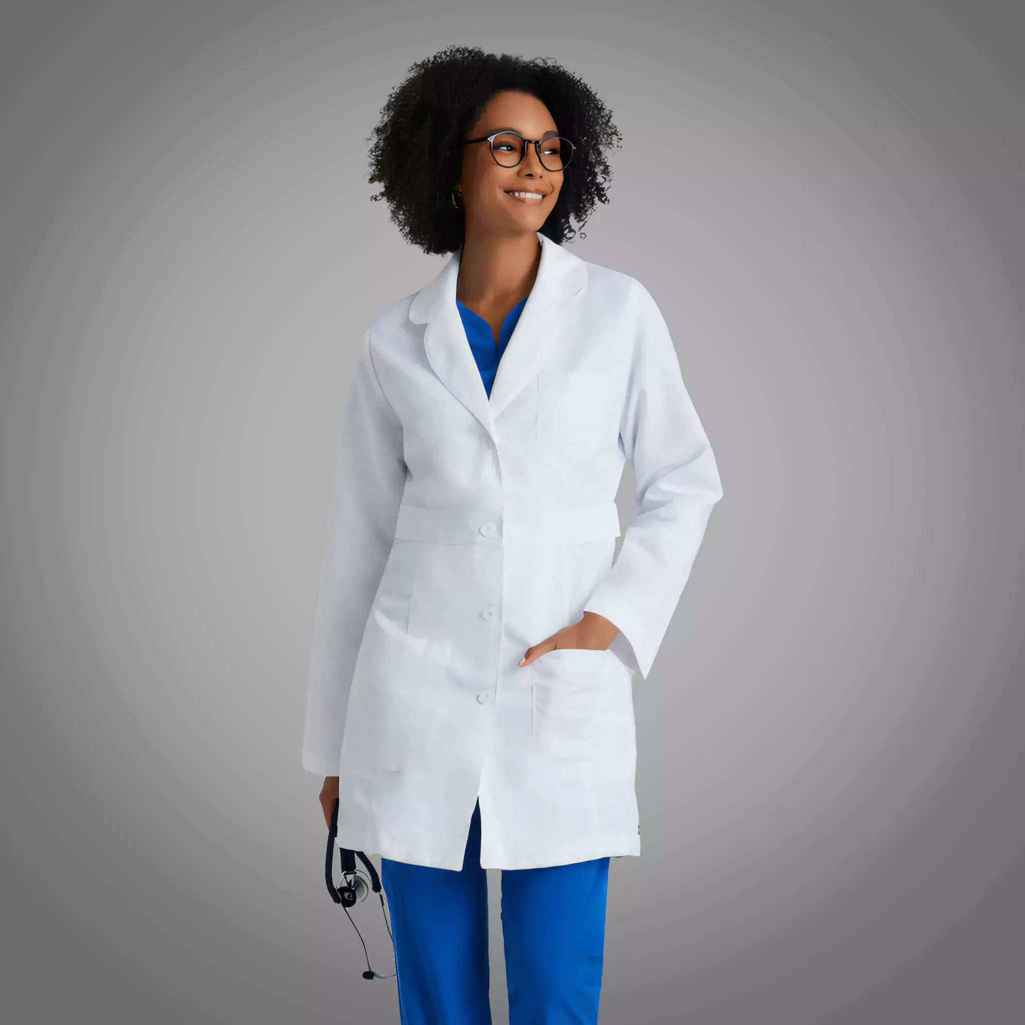 Grey's Anatomy 34" Women's 3PKTWomen's  Lab coat 4481 - scrubn